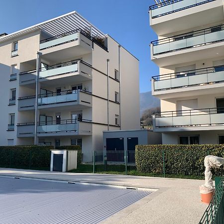 L Edelweiss Et Sa Piscine Apartment Albertville Luaran gambar