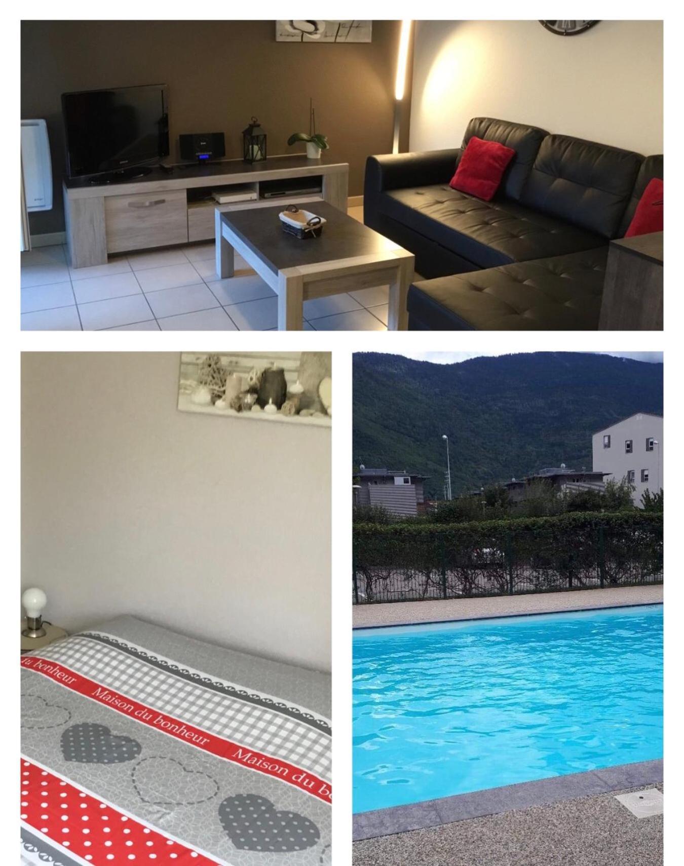 L Edelweiss Et Sa Piscine Apartment Albertville Luaran gambar