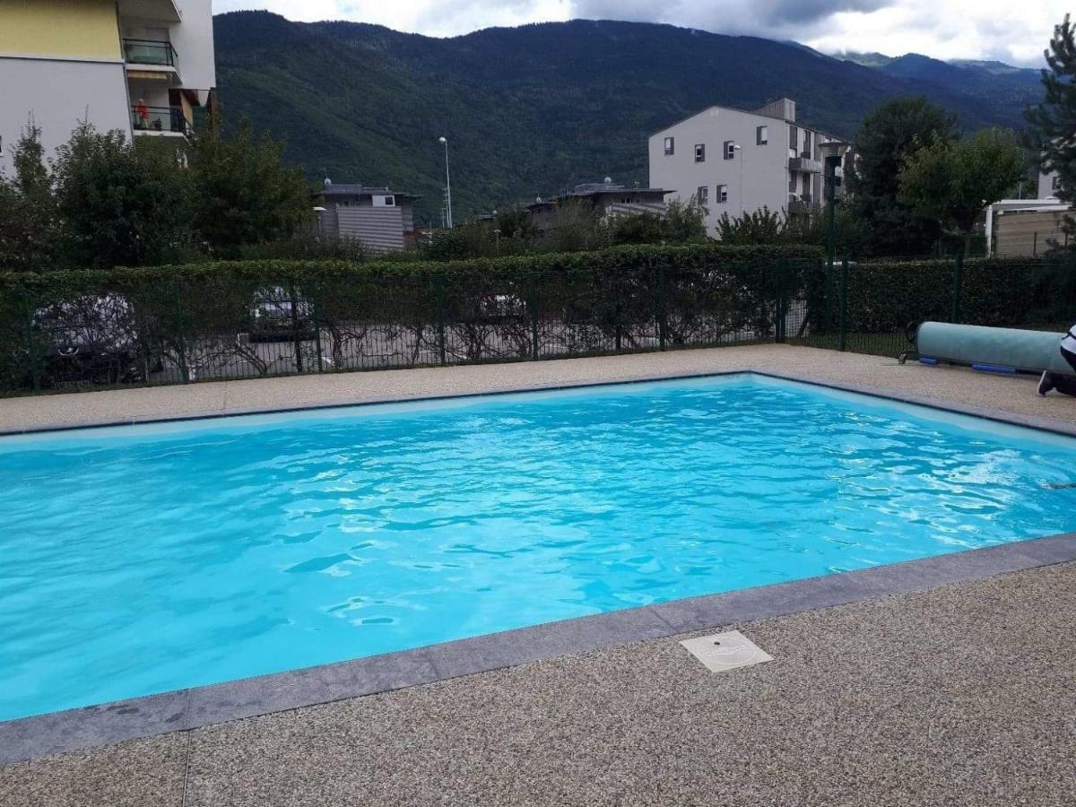 L Edelweiss Et Sa Piscine Apartment Albertville Luaran gambar